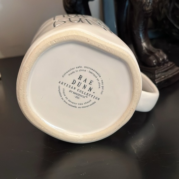 NEW Rae Dunn HUNNY BUNNY Large White/Pink Mug - Picture 5 of 6